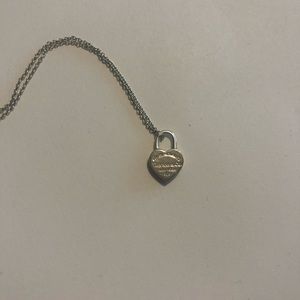 Tiffany Heart Lock Necklace